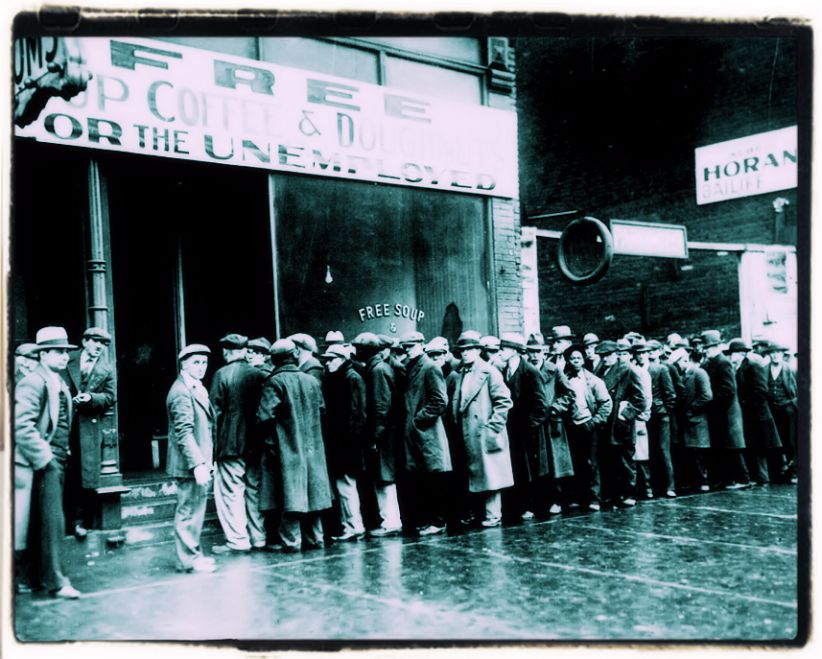 Unemployment crisis in 1929