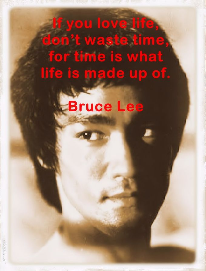 Bruce Lee reflections, thoughts and wise words