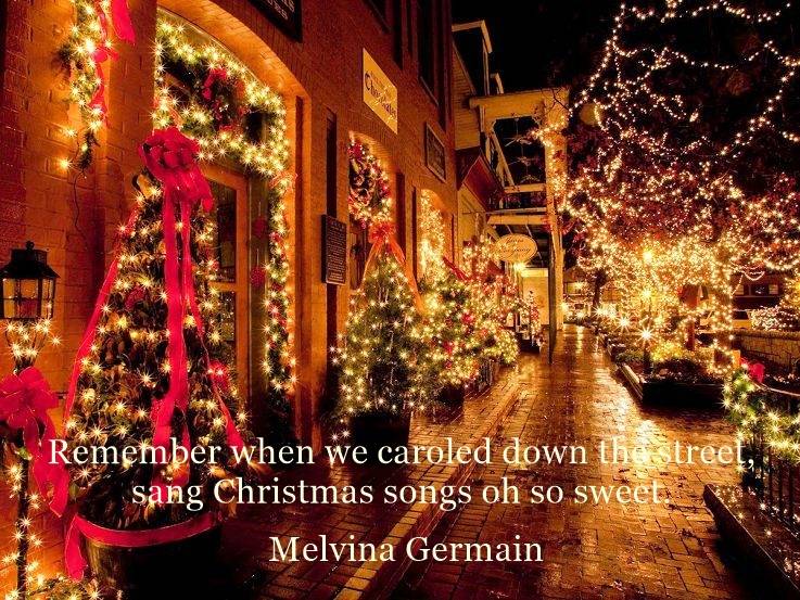 Christmas poetical decorated atmosphere