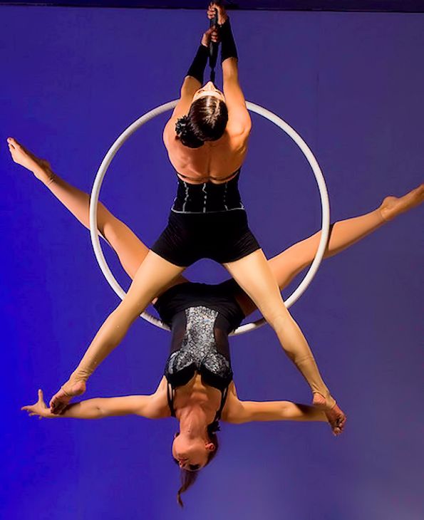 Circus athletes entertainment