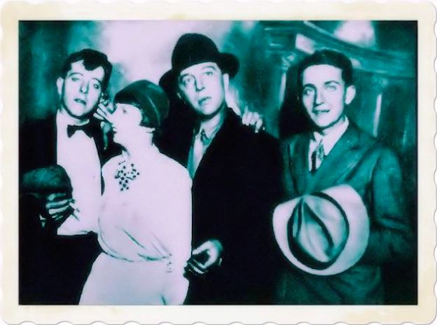 André Breton with his friends