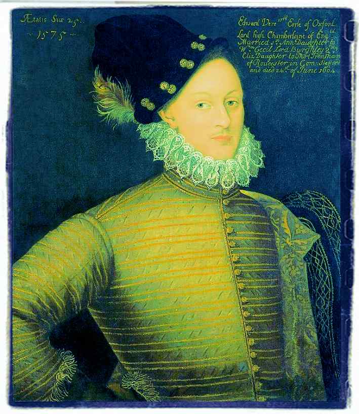 Edward De Vere, the seventeenth earl of Oxford