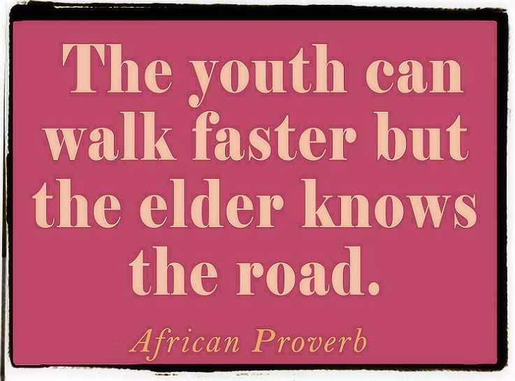 A very famous proverb on youth