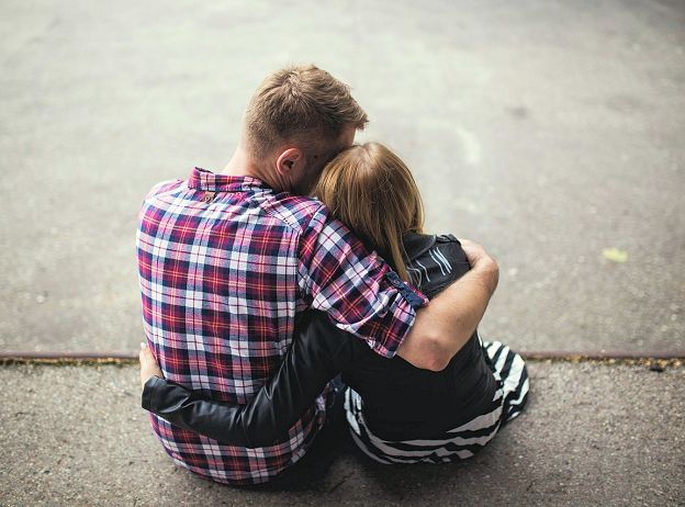 Father with his daughter