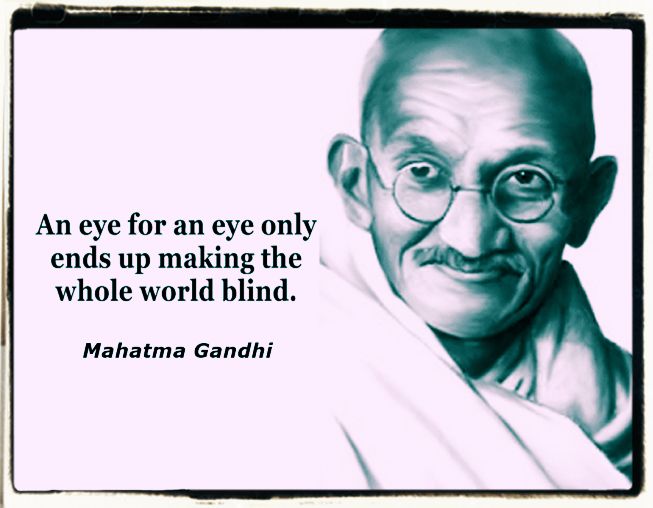 Gandhi quote on peace