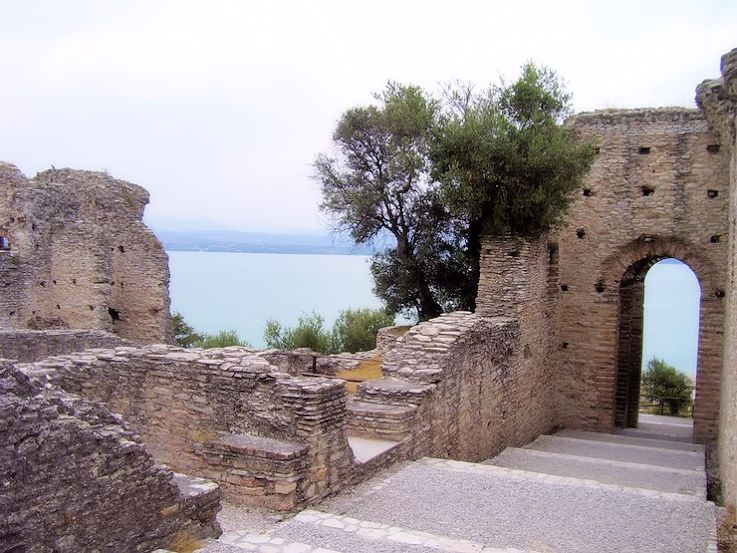 Tourism and travels Garda Lake Sirmione Italy