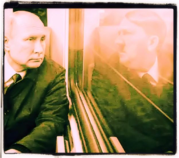 Putrid image of Hitler