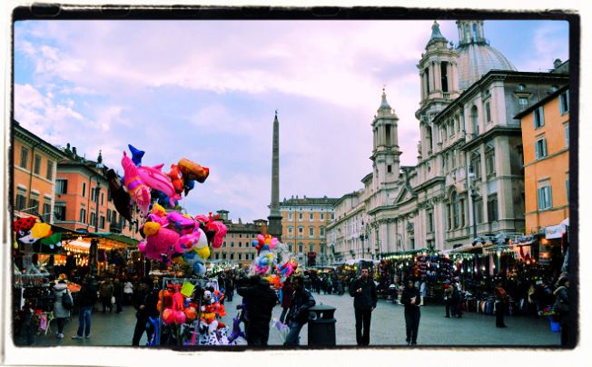 Christmas markets in Rome