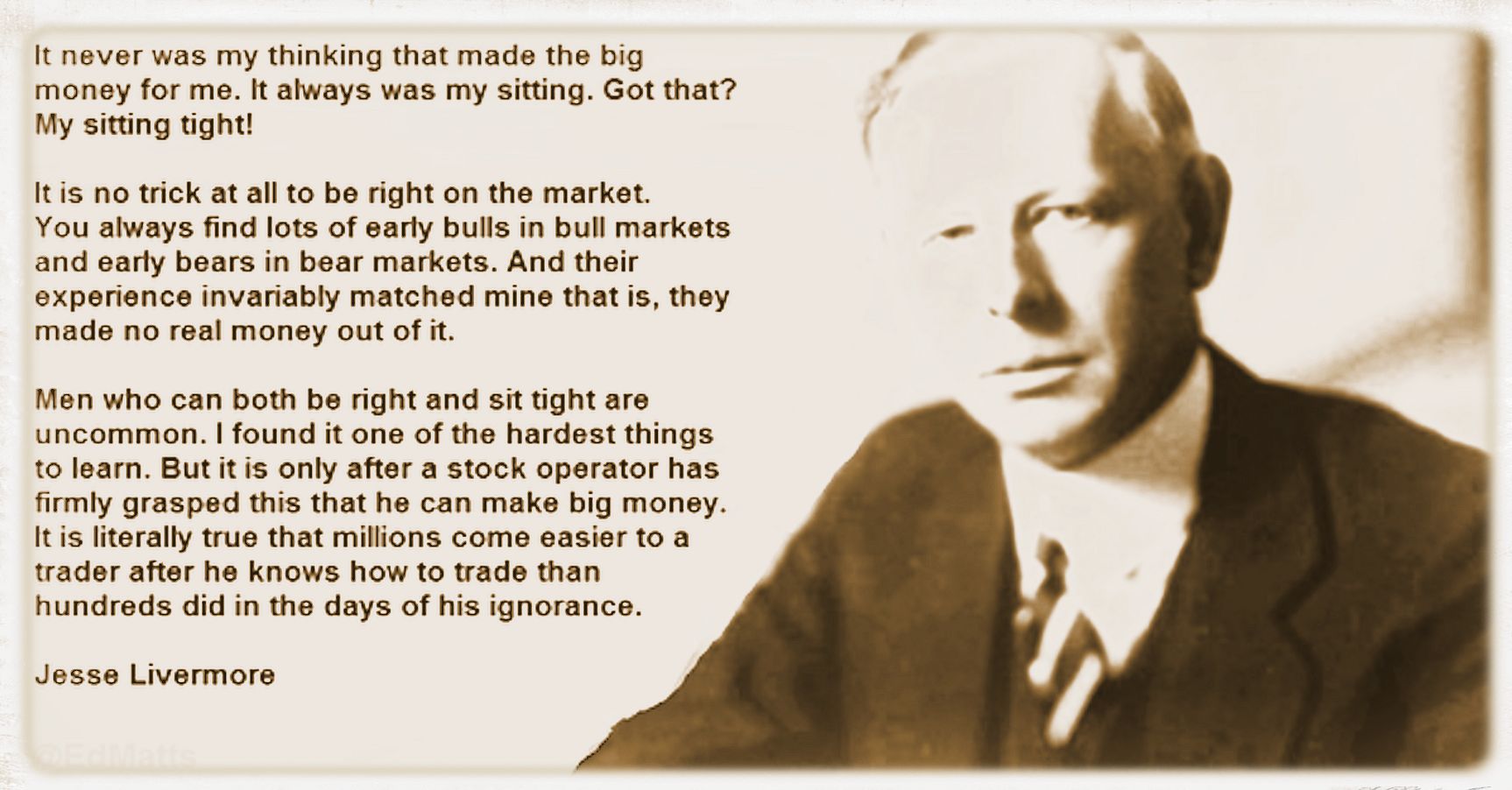 The Wisdom of Jesse Livermore