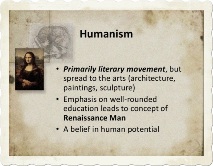 Literature and humanism