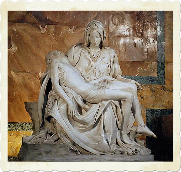 Madonna della Pietà by Michelangelo
