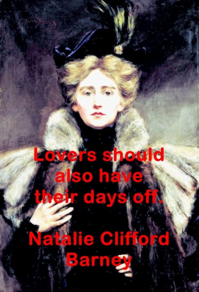 Natalie Clifford Barney Quotations and Thoughts