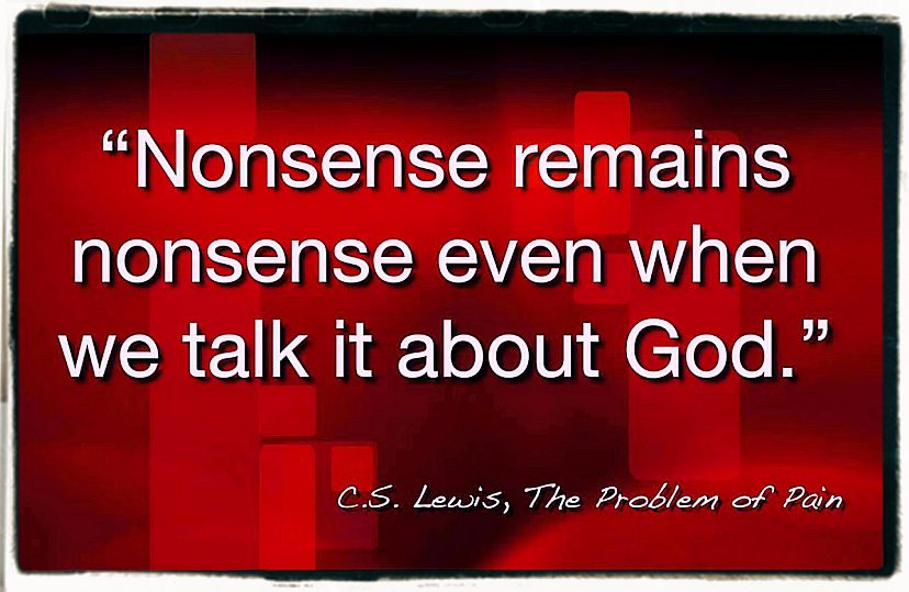 Nonsense quote image