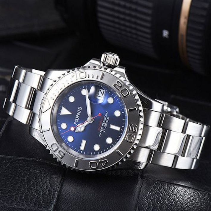 Parnis Yacht Master Blue Dial Parnis Yacht Master Blue Dial
