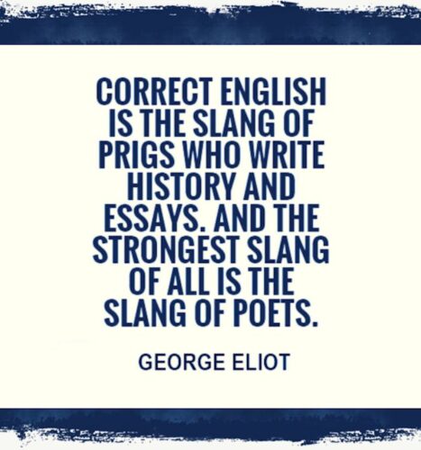 The language of Slang