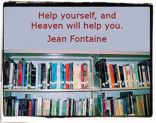 Self-help picture quote