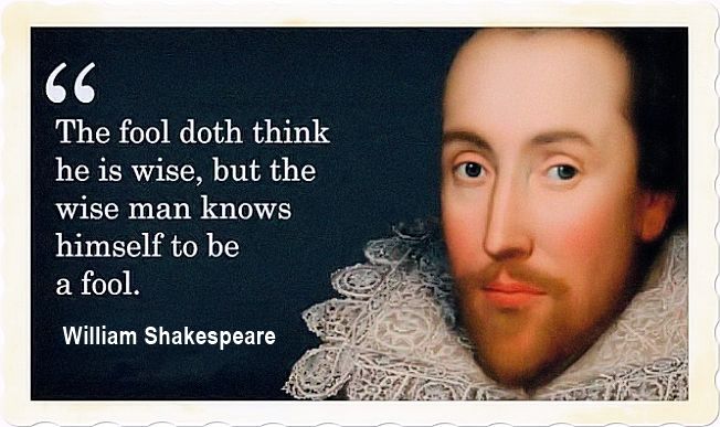 The fool and the wise