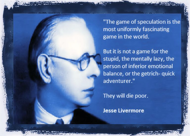 The trading game of speculation by Jesse Livermore