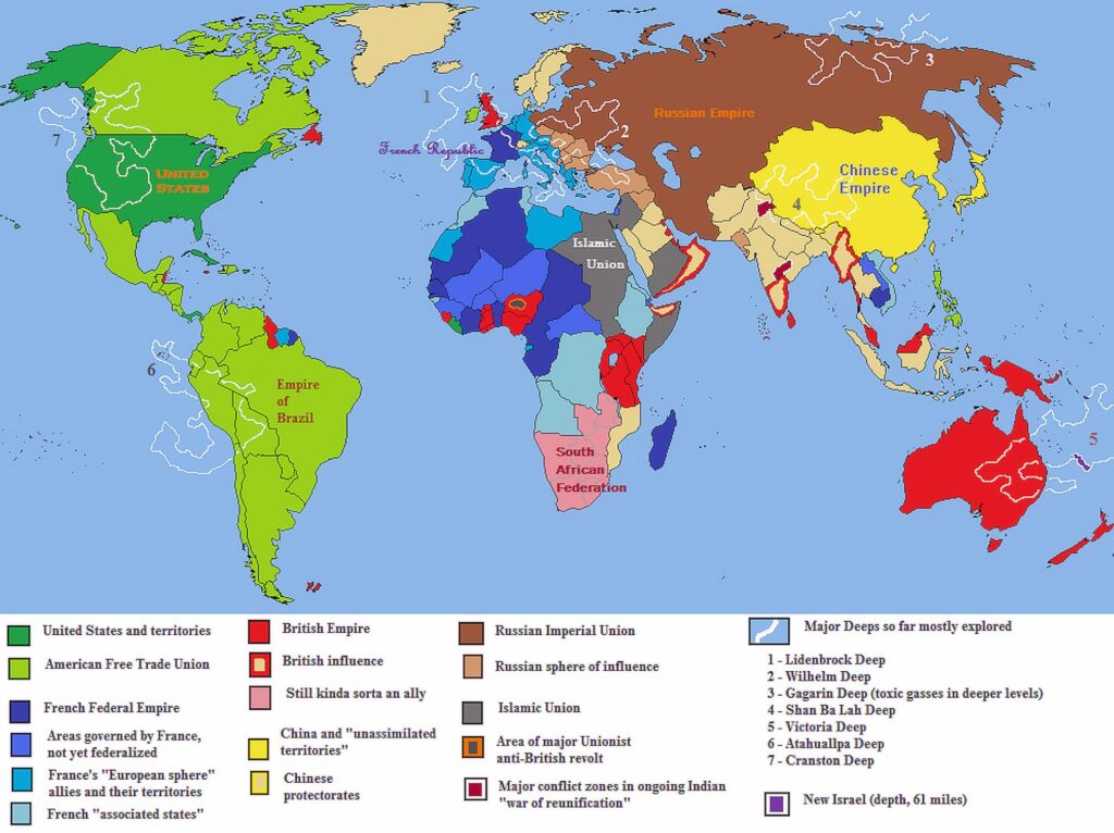 The blend of the English Language