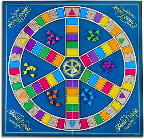 Trivial pursuit original game